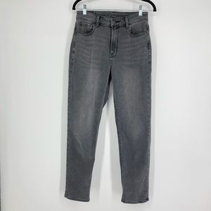 AMERICAN EAGLE Mom Jeans Black Wash